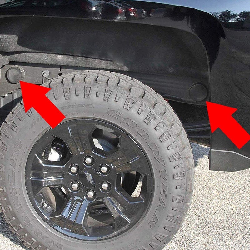 RDBS 6PCS Frame Tube Hole Plugs for 2001-2019 GMC Sierra and Chevrolet Silverado 2500HD Rear Wheel Well and Cab Frame Holes - Image 5